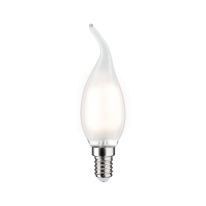 Bec LED cu filament, lumînare, Cosy 470lm E14 4,8W satin, cu flux luminos variabil, 2700K 230V [1]