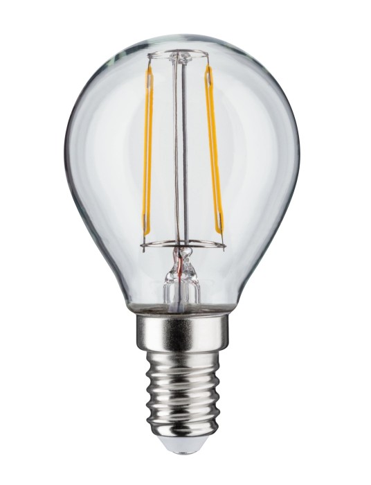 Bec LED cu filament, sferic 250lm E14 2,6W clar 2700K 230V [2]