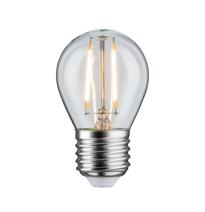 Bec LED cu filament, sferic, 250lm E27 2,6W clar 2700K 230V [1]