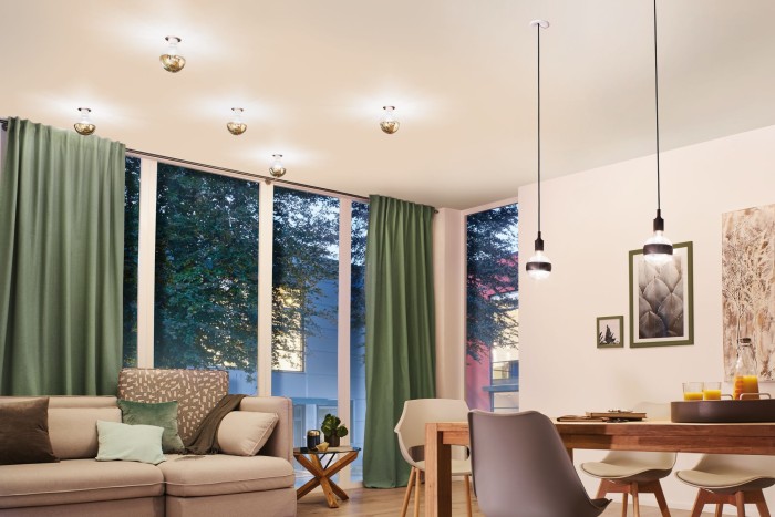 Bec LED G125 cu oglindă 600lm E27 2700K 6,5W 230V auriu, cu flux luminos variabil [5]