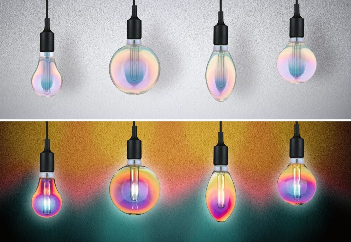 Bec LED G125 Fantastic Colors 470lm E27 cu flux luminos variabil 2700K 230V [5]