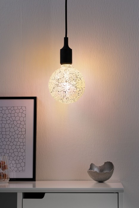 Bec LED G125 Miracle Mosaic 470lm alb, cu flux luminos variabil E27 2700K 230V [5]