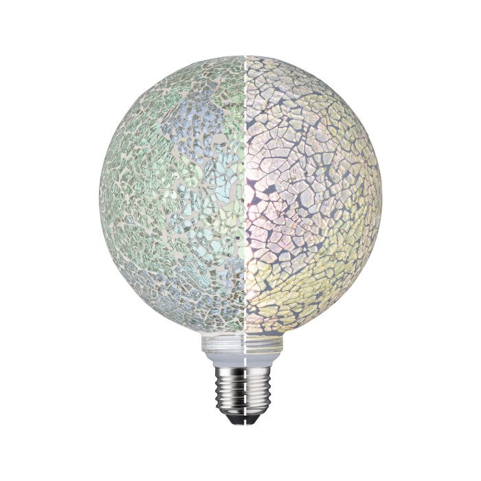 Bec LED G125 Miracle Mosaic 470lm alb, cu flux luminos variabil E27 2700K 230V [4]