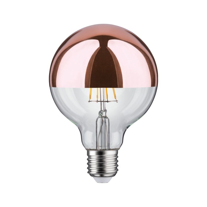 Bec LED G95 cu oglindă 600lm E27 2700K 6,5W 230V cupru [2]