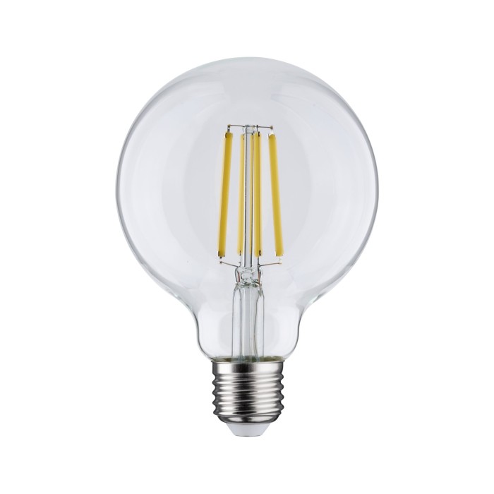 Bec LED glob G95, cu filament, Eco-Line, 230V, E27, 840lm, 4W, 4000K, clar [2]