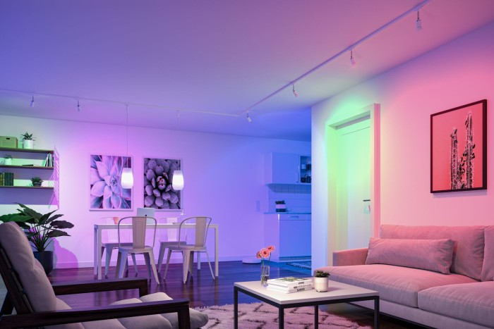 Bec LED lumânare, 230V, Standard Smart Home Zigbee 3.0, E14, 470lm, 5W, RGBW+, cu flux luminos variabil, mat [6]