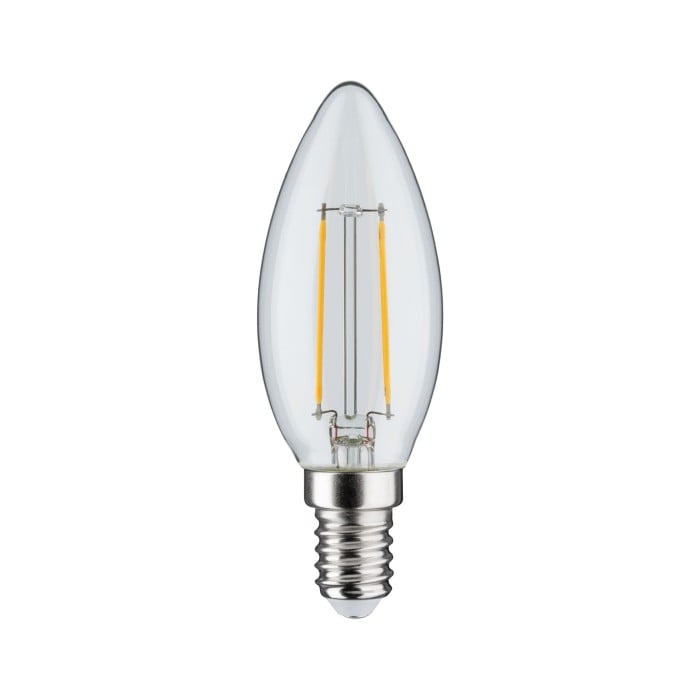Bec LED lumânare 2,5W E14 230V cu flux luminos variabil în 3 pași, clar [3]