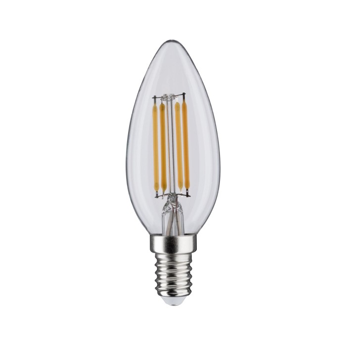 Bec LED lumânare cu filament 470lm E14 2700K clar 4,5W 230V [2]