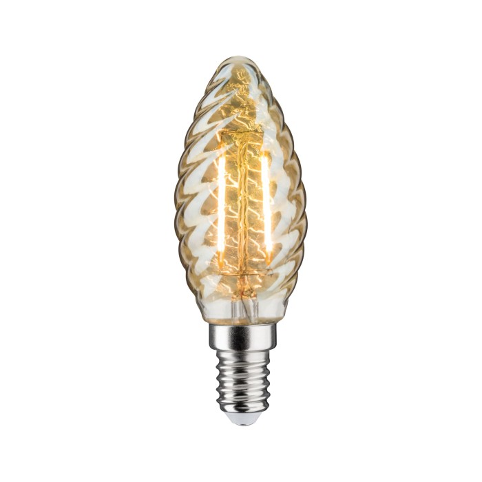 Bec LED lumânare răsucit 260lm E14 2,6W auriu 2500K 230V [1]