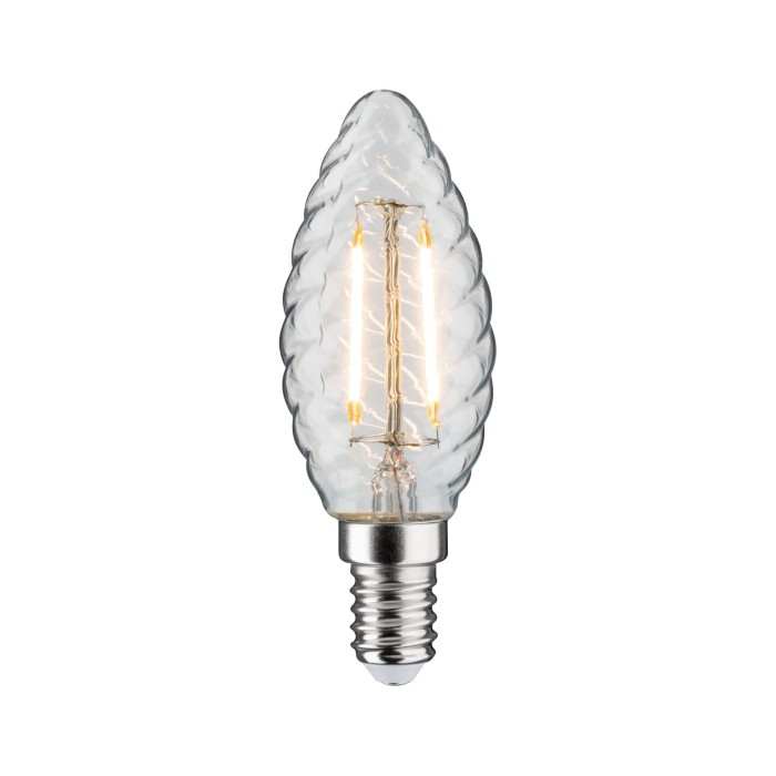 Bec LED lumânare, răsucit 450lm E14 4,7W clar 2700K 230V [1]
