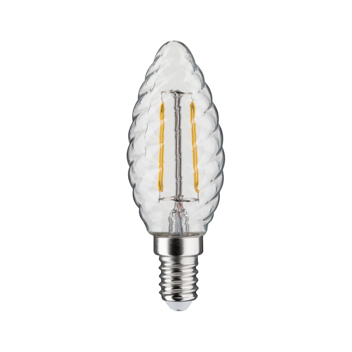 Bec LED lumânare, răsucit 450lm E14 4,7W clar 2700K 230V [2]