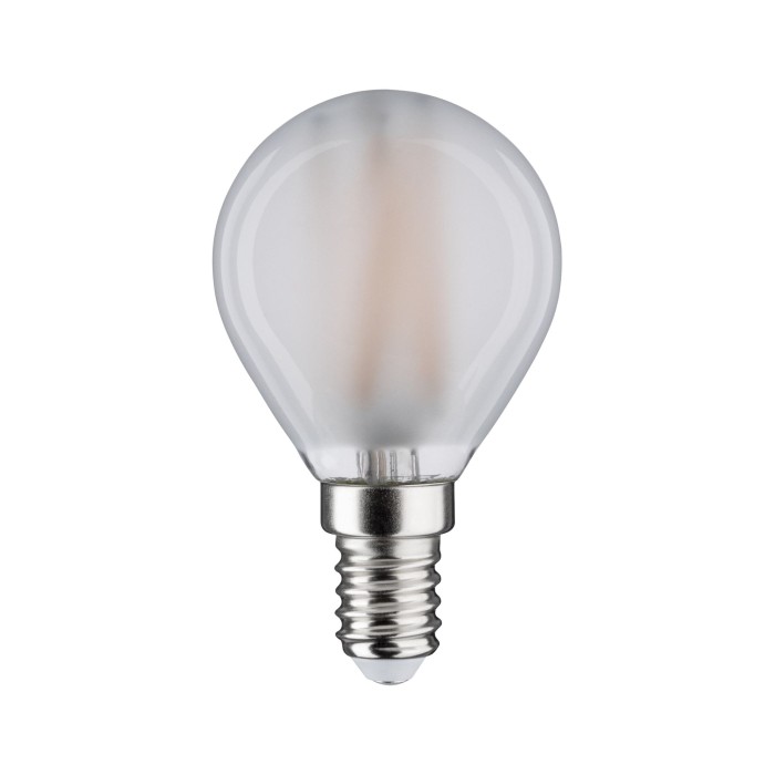 Bec LED miniglob, cu filament, 230V, E14, 470lm, 5W, 4000K, cu flux luminos variabil, mat [2]