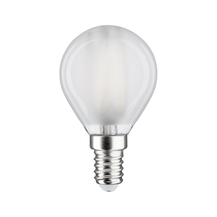 Bec LED miniglob, cu filament, 230V, E14, 470lm, 5W, 6500K, flux luminos variabil, mat [2]