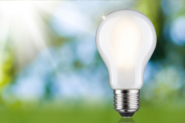 Bec LED pară Eco-Line, 230V, cu filament, E27, 1055lm, 5,7W, 3000K, cu flux luminos variabil în 3 pași, mat [4]