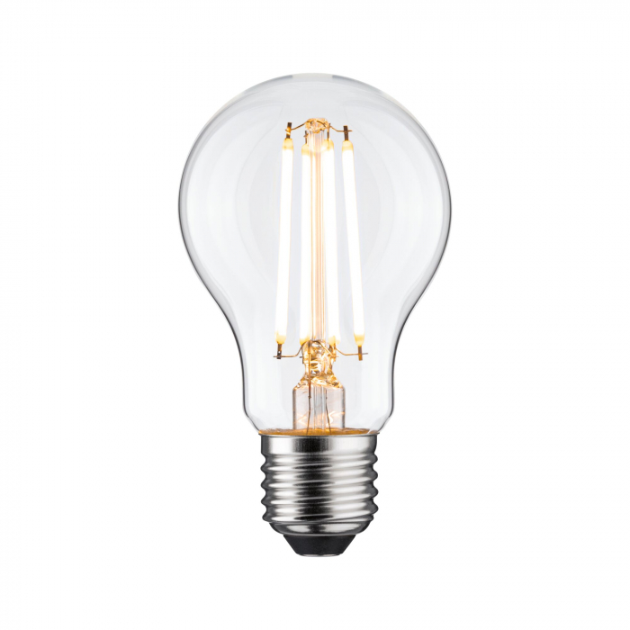 Bec LED pară Eco-Line, 230V, cu filament, E27, 1521lm, 8.2W, 3000K, cu flux luminos variabil în 3 pași, clar [2]