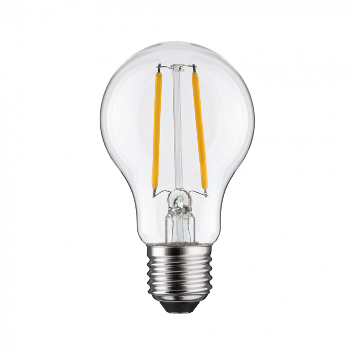 Bec LED pară Eco-Line, 230V, cu filament, E27, 470lm, 2,5W, 3000K, cu flux luminos variabil în 3 pași, clar [2]