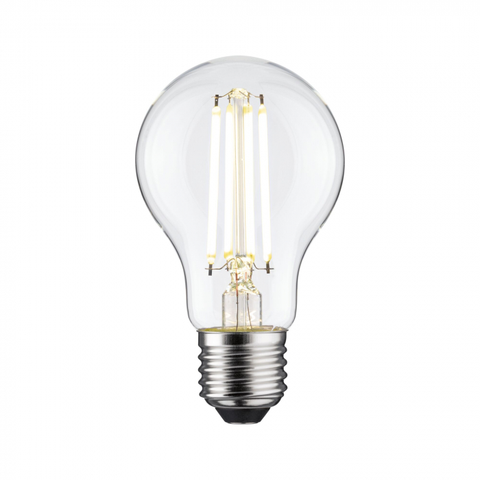 Bec LED pară Eco-Line, 230V, cu filament, E27, 806lm, 4.3W, 4000K, cu flux luminos variabil în 3 pași, clar [2]
