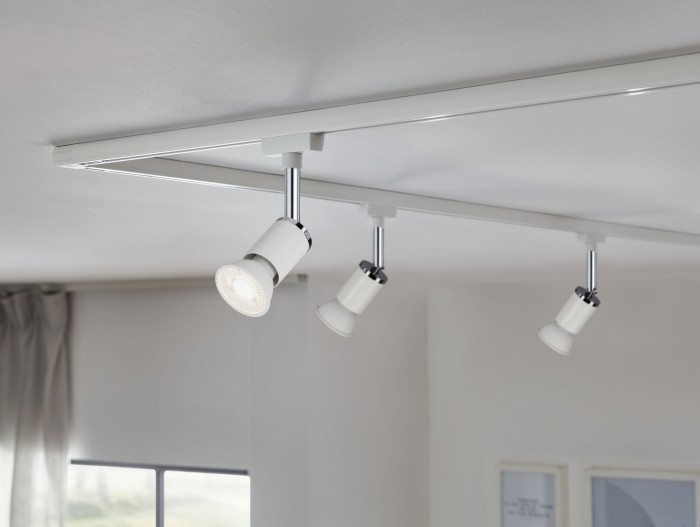 Bec LED reflector GU10 460lm 2700K 36° alb mat 7W 230V RAL9004, cu flux luminos variabil [3]