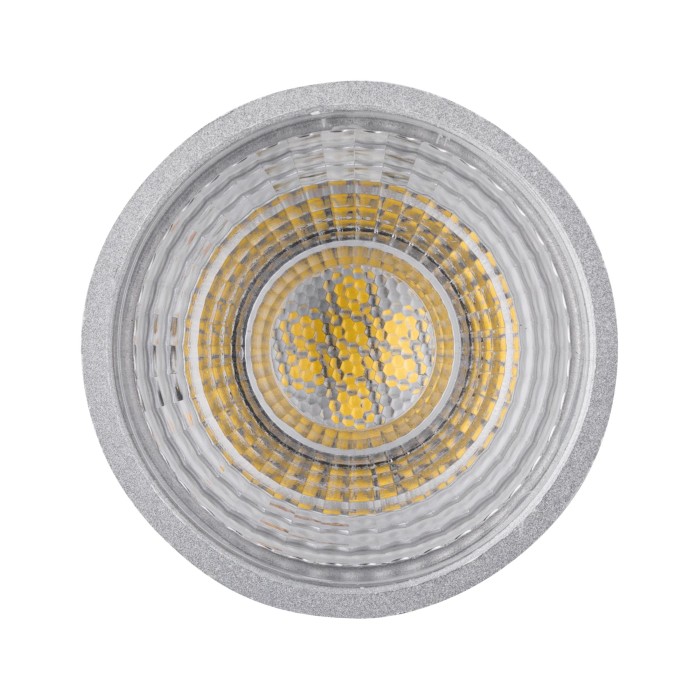 Bec LED reflector GU10 460lm 4000K 36° crom mat 7W 230V RAL9004, cu flux luminos variabil [2]