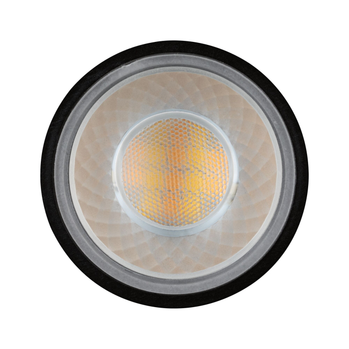 Bec LED reflector, GU10, DIP Switch, 650lm, 6,9W, 2700 - 4000K, negru mat, flux luminos variabil [2]