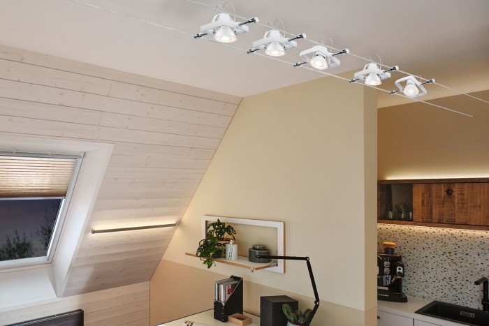 Bec LED reflector GU5,3 445lm 2700K 36° alb mat 6,5W 12V RAL9004, cu flux luminos variabil [3]
