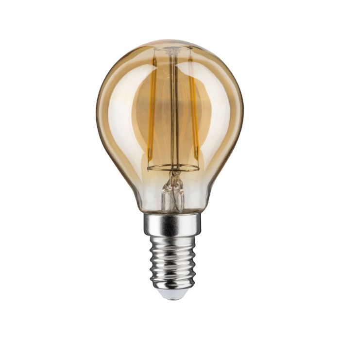 Bec LED sferic 430lm E14 4,7W auriu, cu flux luminos variabil 2500K 230V [2]