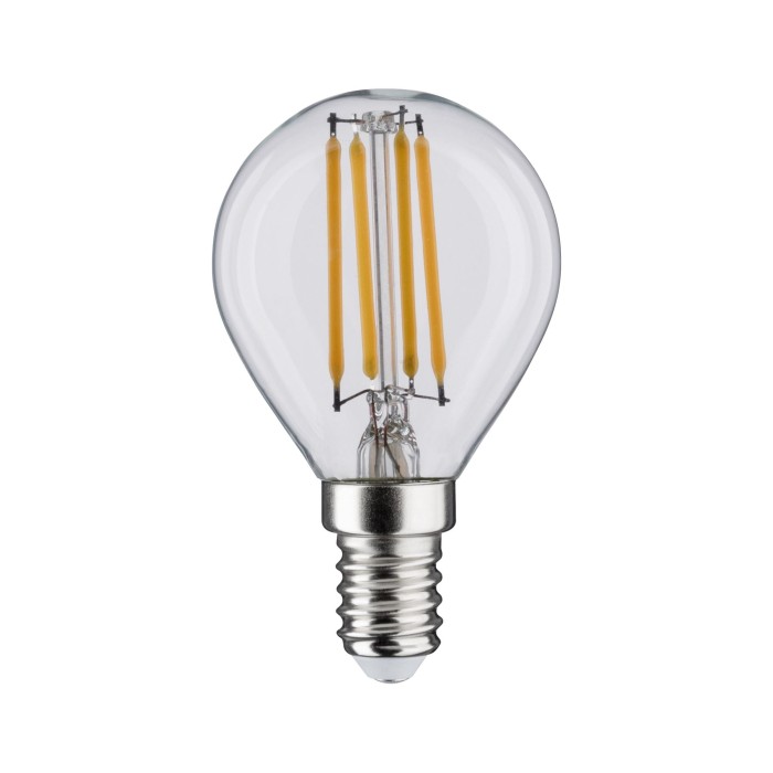 Bec LED sferic cu filament 470lm E14 2700K clar 5W 230V [2]