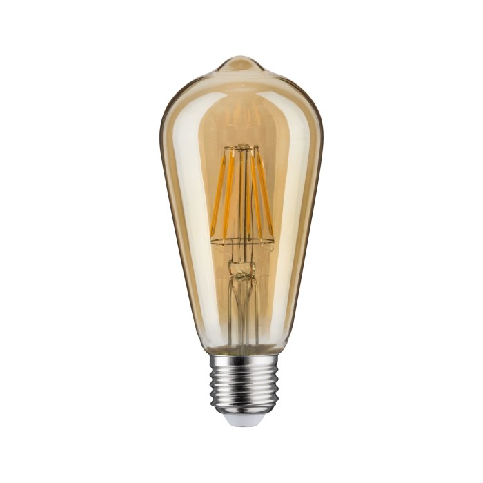Bec LED ST64 680lm E27 6,5W auriu 2500K 230V [2]
