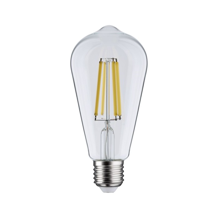 Bec LED ST64, cu filament, Eco-Line, 230V, E27, 840lm, 4W, 4000K, clar [2]