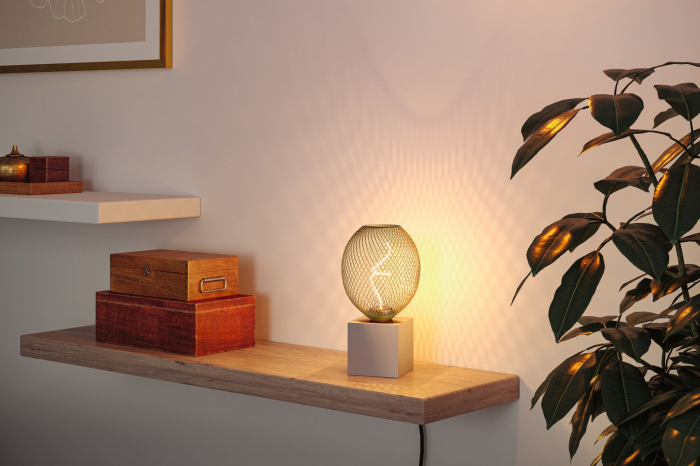 Bec Metallic Glow, 230V, standard LED, 180lm, 4W, 1800K, bronz, cu flux luminos variabil [3]