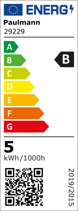 Bec pară Eco-Line, 230V, cu filament LED, E27, 840lm, 4,5W, 3000K, clar, cu flux luminos variabil [5]