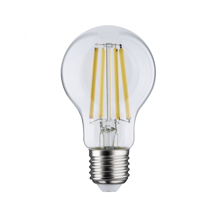 Bec pară Eco-Line, 230V, cu filament LED, E27, 840lm, 4,5W, 4000K, clar, cu flux luminos variabil [2]