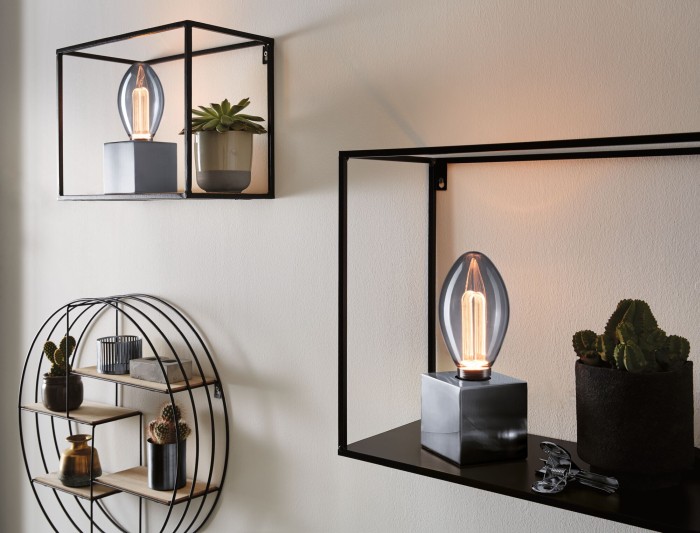 Bec Pară Inner Glow LED Arc E27, 230V, 80lm, 3,5W, 1800K, sticlă afumată [5]