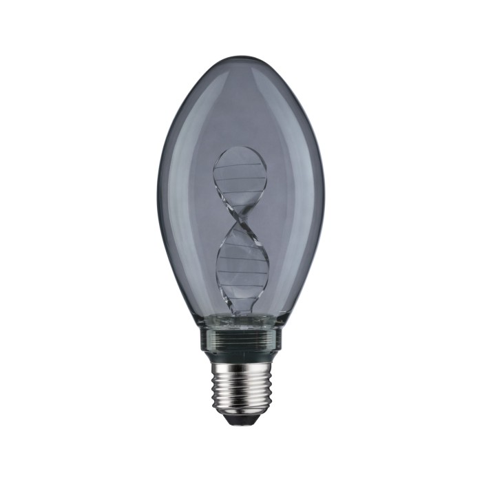 Bec Pară Inner Glow LED Helix, E27, 230V, 90lm, 3,5W, 1800K, sticlă afumată [2]