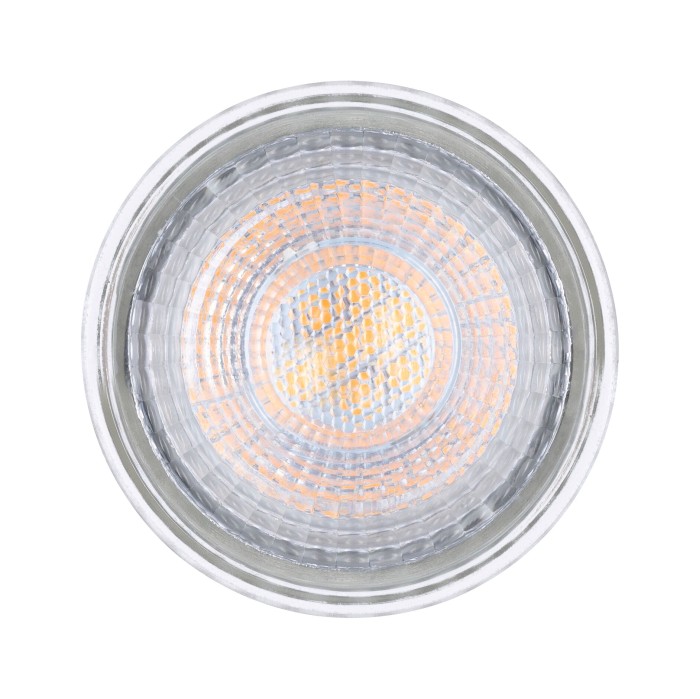 Bec reflector LED 230V, GU10, 350lm, 4,9W, 2700K, argintiu [2]