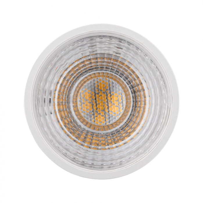 Bec reflector LED 230V GU10, 750lm, 8W, 2700K, alb mat, flux luminos variabil [3]