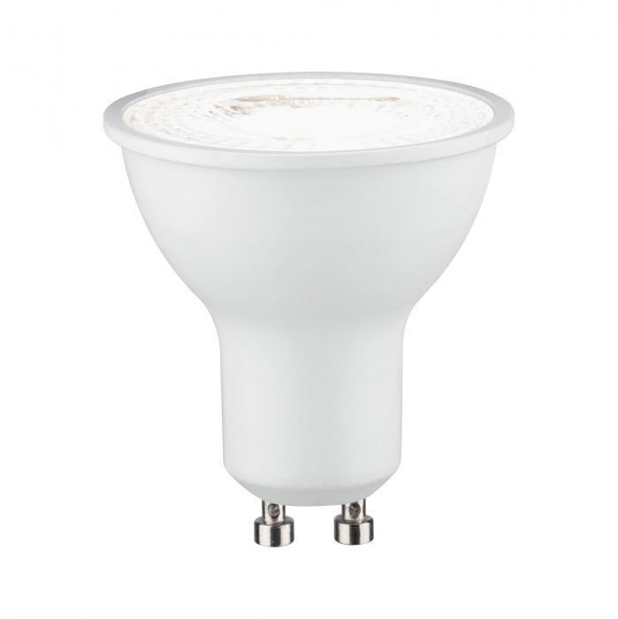 Bec reflector LED 230V GU10, 750lm, 8W, 4000K, alb mat, flux luminos variabil [2]