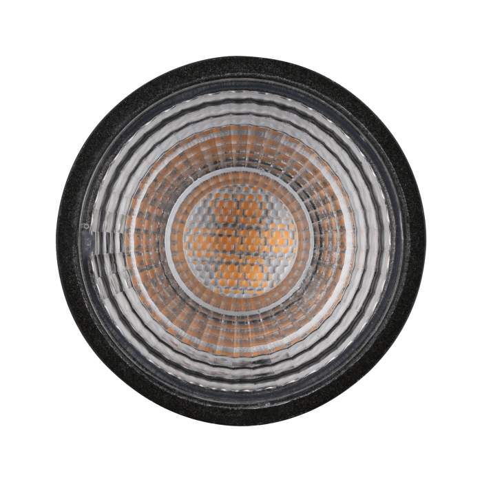 Bec reflector LED 230V GU10, 750lm, 8W, 4000K, negru mat, flux luminos variabil [2]