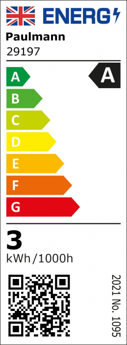 Bec sferic Eco-Line 230 V cu filament LED, E14, 82mm, 525lm, 2,5W, 3000K, clar [5]