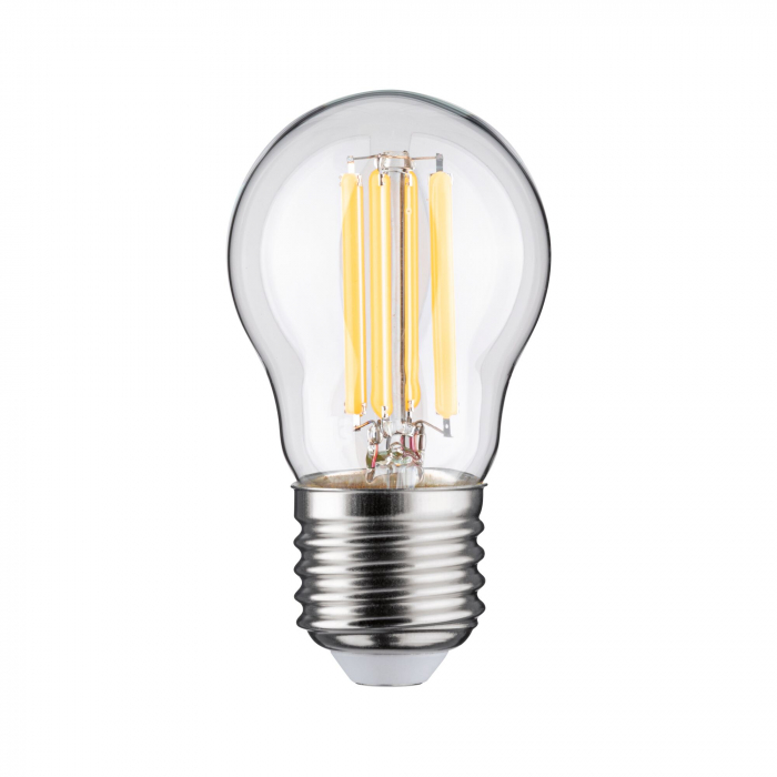 Bec sferic Eco-Line 230V, cu filament LED, 80 mm, 525lm, 2,5W, 3000K, clar [2]