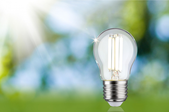 Bec sferic Eco-Line 230V, cu filament LED, 80 mm, 525lm, 2,5W, 4000K, clar [4]