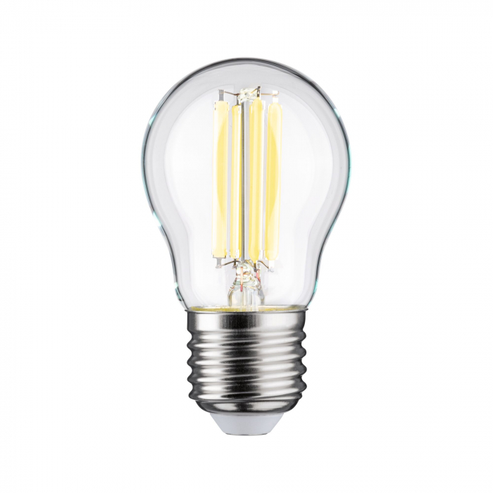 Bec sferic Eco-Line 230V, cu filament LED, 80 mm, 525lm, 2,5W, 4000K, clar [2]