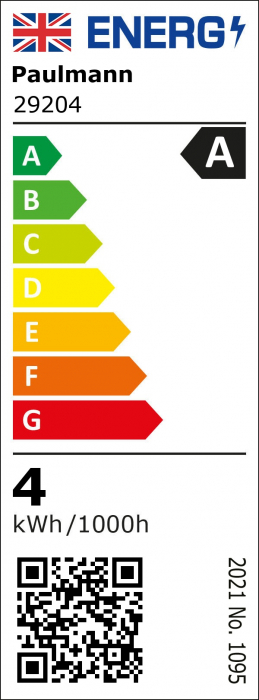 Bec sferic LED Eco-Line, 230V, cu filament, E14, 78 mm, 840lm, 4W, 4000K, clar [6]