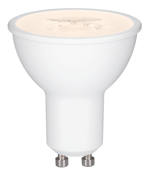 Bec LED decorativ GU10 460lm 2700K 6,5W cu temperatură de culoare variabilă în 3 pași [2]