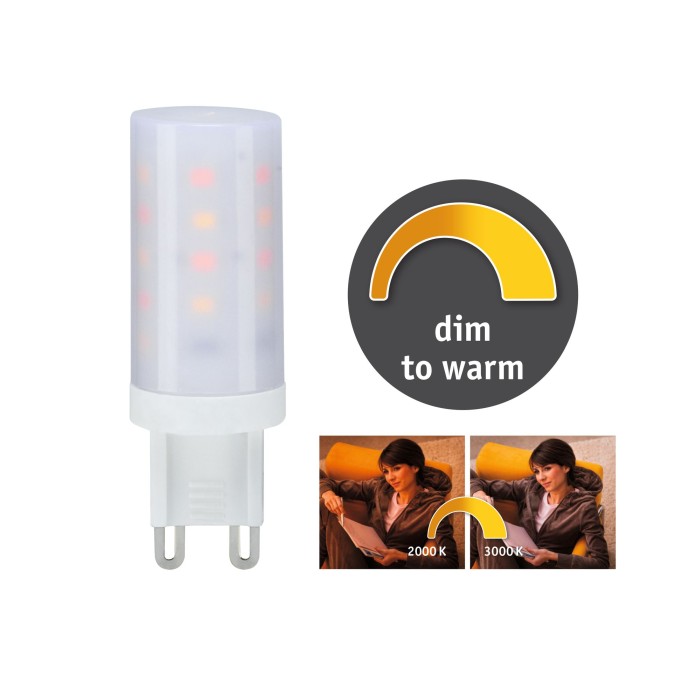 Bec LED G9 270lm 2000-3000K dim to warm [2]