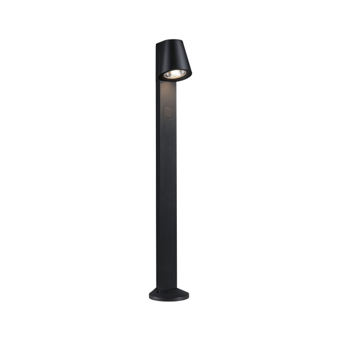 Bolard LED Caissa cu senzor de înaltă frecvență, IP44, 3000K, 9W, 700lm, 230V, 65°, antracit [8]
