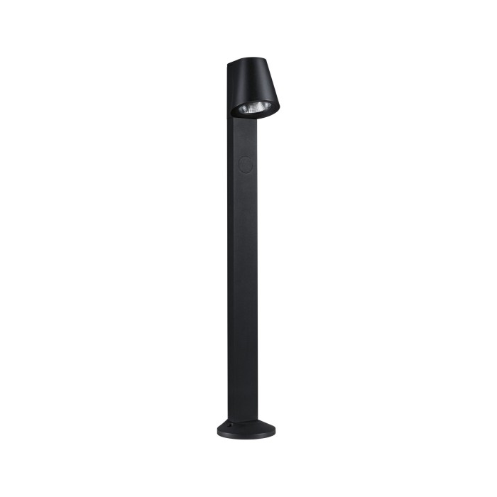 Bolard LED Caissa cu senzor de înaltă frecvență, IP44, 3000K, 9W, 700lm, 230V, 65°, antracit [7]