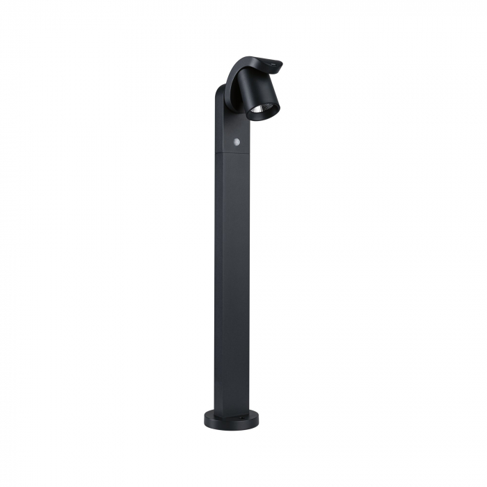 Bolard LED Cuff, cu senzor de mișcare, IP44, 3000K, 10W, 700lm, 230V, 70°, antracit [2]