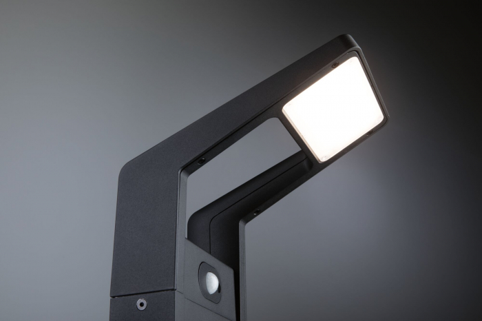Bolard LED Juntea cu senzor de mișcare, IP44, 3000K, 11W, 900lm, 230V, antracit [9]
