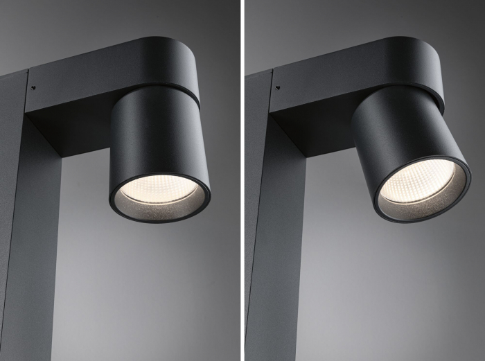 Bolard LED Kimu, IP44, 822mm, 3000K, 8W, 500lm, 230V, 70°, antracit [4]